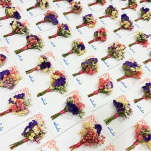 Mini Ramitos de Flores Preservadas